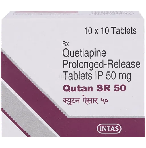qutan sr 50mg tablet 10's